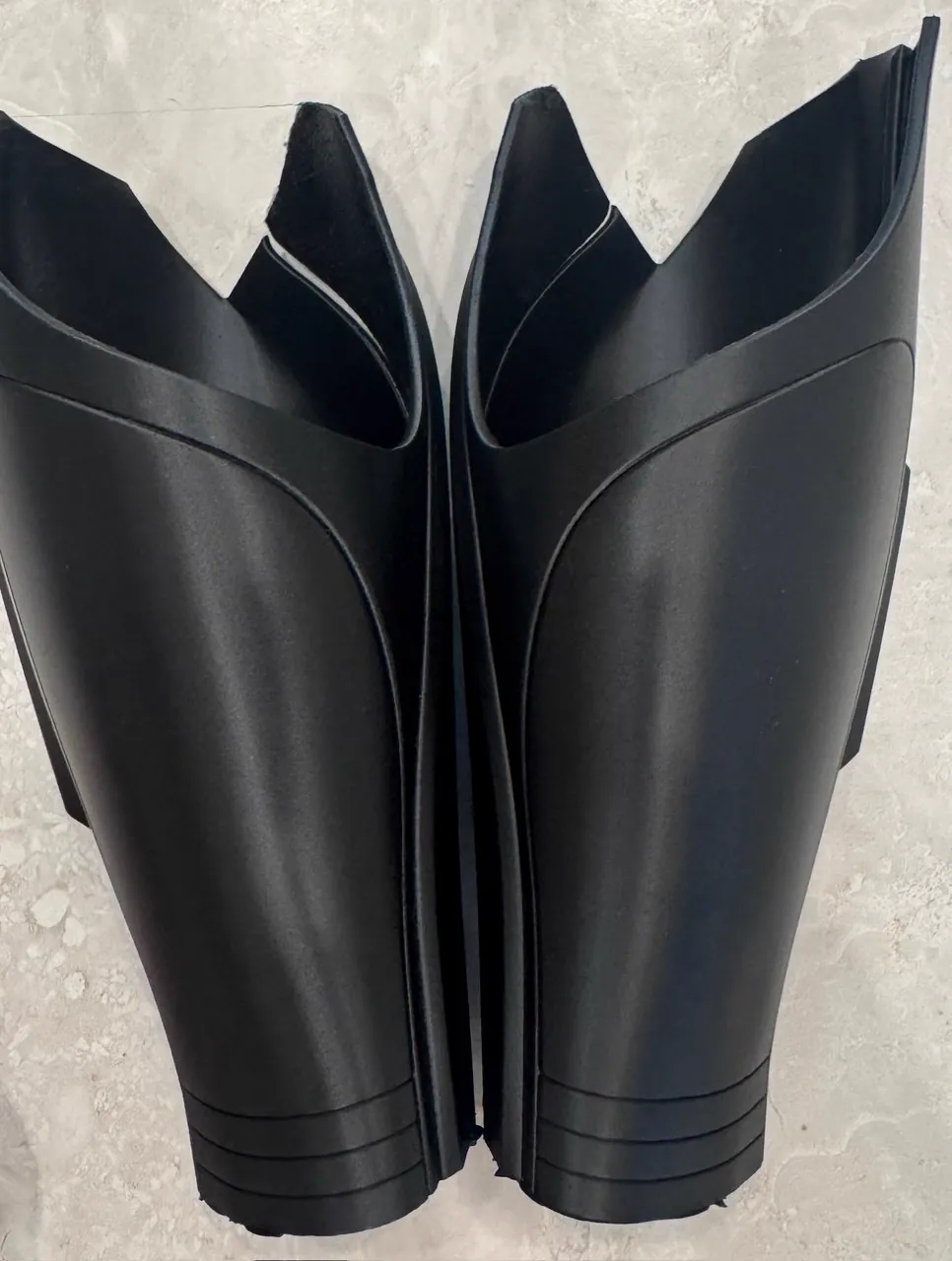 3D printed cosplay armor bracers, pair
