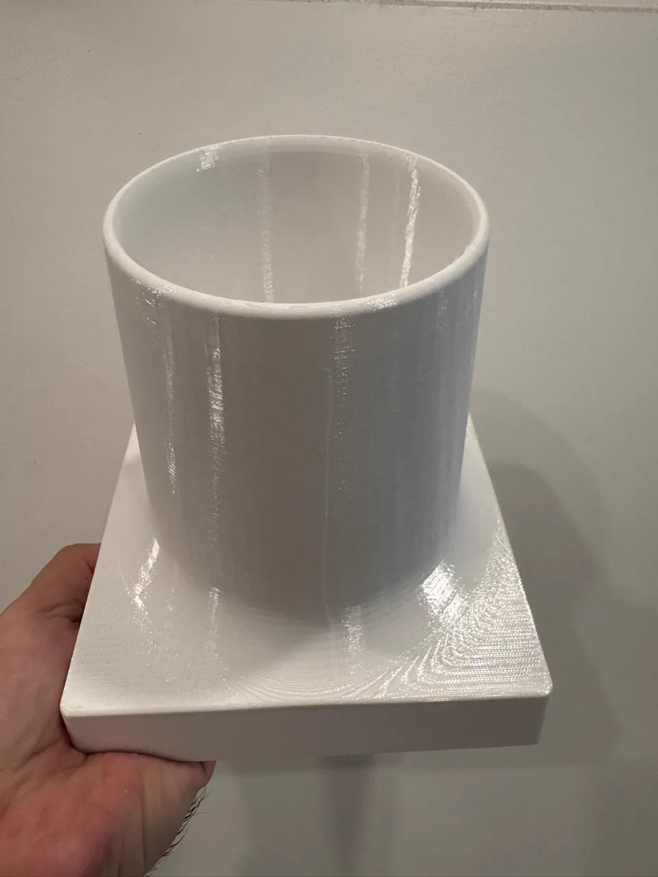 3D printed cup and mount design